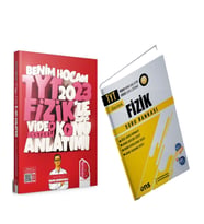 Benim Hocam 2023 TYT Fizik Video Destekli Konu ve ENS Soru Bankası Seti 2 Kitap