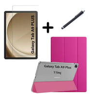 Samsung Galaxy Tab A11 Plus / A9 Plus 11inç Kılıf SET PU Deri Smart Tablet Kilif