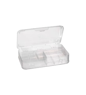 electroon 12 Seperatörlü Çift Taraflı Şeffaf Organizer 213x126x47mm