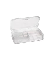 electroon 12 Seperatörlü Çift Taraflı Şeffaf Organizer 213x126x47mm