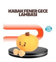 Dekoratif Pumpkin Gece Lambası Şarjlı Dokunmatik LED Işık