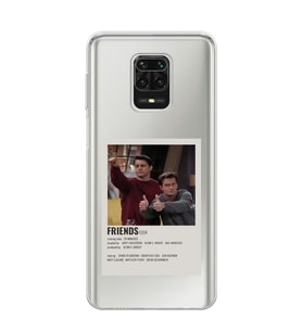 Xiaomi Redmi Note 9S - Redmi Note 9 PRO Uyumlu Friends Tasarımlı Şeffaf Telefon Kılıfı
