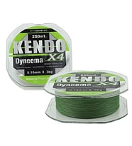 Kendo Dynema Braided High Green 4Örgü Olta Misinası 250Mt High Green-0,26 mm