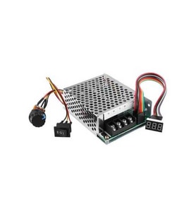 10V-55V 40A PWM Fırçalı DC Motor Sürücü CW CCW Ters Haraket Anahtarlı ve LED Ekranlı