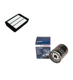 Bosch Filtre Bakım Seti Mitsubishi Outlander 2.0 2007-2012 Hava + Yağ filtre