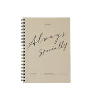Morning Glory 5000 Çizgili Defter Kahverengi 11131-84464