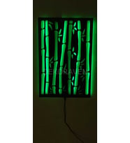 Bambu Led Işıklı Tablo