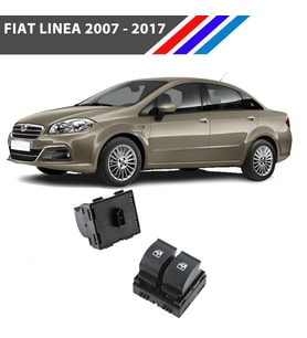 Fiat Linea Active Cam Açma Anahtarı Ön Sol - Çiftli