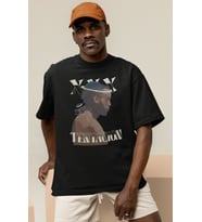 XXX Tentacion Rapper Baskılı Unisex Oversize Şarkıcı Tişört