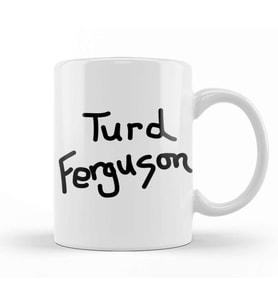 Turd Ferguson Kupa Bardak Porselen