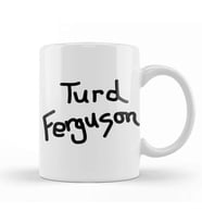Turd Ferguson Kupa Bardak Porselen