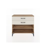 Arges Şifonyer Tek Raflı 2 Çekmeceli 88x30x80 Çam-Aytaşı