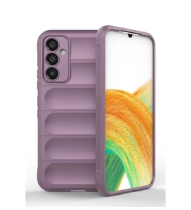 Newface Samsung Galaxy A15 4G Kılıf Optimum Silikon - Mor