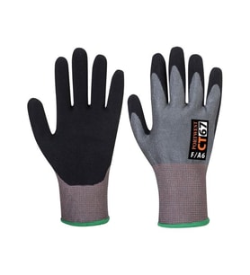 PORTWEST CT67 F HR18 Nitril Kesilme Dirençli Eldiven No 9(10 ad) (Çok Renkli)