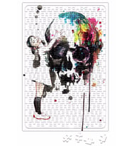 Menina e Skoll Puzzle 240 Parça Yapboz