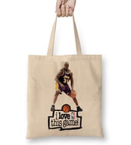 Shaq O'Neal İ Love This Game Bez Çanta Uzun Saplı