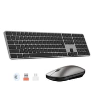Meetion iKey C230 Siyah Ultra İnce Kablosuz Türkçe Klavye-Mouse Seti