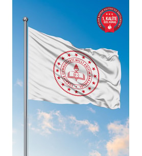 Milli Eğitim Bakanlığı Kurum Bayrağı 70x105 cm - Raşel Kumaş 1. Kalite