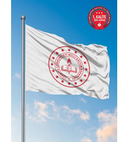 Milli Eğitim Bakanlığı Kurum Bayrağı 70x105 cm - Raşel Kumaş 1. Kalite