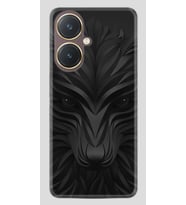 Vivo Y27 Kılıf Desenli Silikon Black Fox 1325