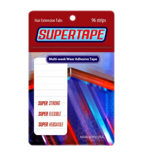 True Tape Super Hair Extension Tape - Bant Kaynak Bandı (4 cm x 0,8 cm) 96 Adet