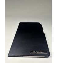 İsme veya Kişiye Özel Siyah Ajanda Defter (Kalem Dahil Değildir)