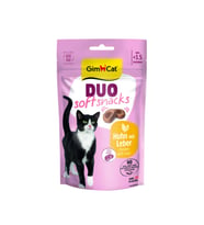 GimCat Duo Soft Snacks Chicken with Liver Kedi Ödülü 50 Gr