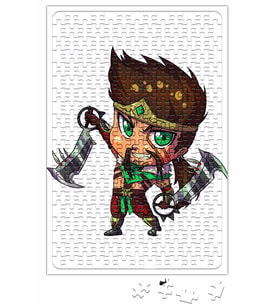 League Of Legends Draven Puzzle 240 Parça Yapboz