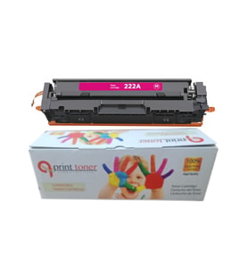 HP 222A W2223A KIRMIZI MUADİL TONER ÇİPSİZ LaserJet 3201 LaserJet 3204 LaserJet 3288 LaserJet 3303