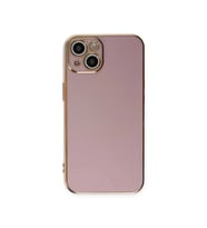 Apple iPhone 15 Kılıf Volet Silikon - Mor