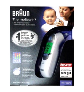 Braun ThermaScan 7 IRT 6520 Kulaktan Ölçer Dijital Termometre