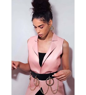 Mulvxbrf Brf02 Zincirli Bel Üzeri Şık Harness - Brf365 (Mulvix)