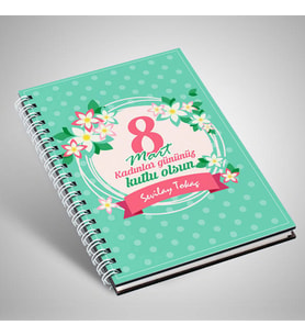 Kadınlar Gününe Özel Defter