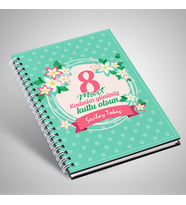 Kadınlar Gününe Özel Defter