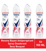 Rexona Kadın Deodorant Sexy Bouquet 150 ML X 4 Adet