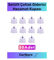 Premium Series Çatlak Vakumlu 7 Numara Hacamat Kupası 50 Adet