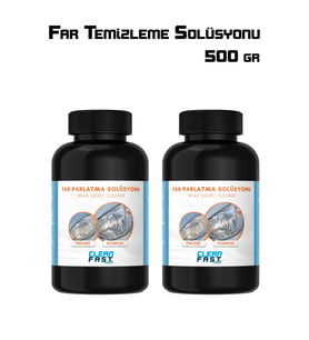 Yeni Nesil Premium Buharlı Far Temizleme Sıvısı Ve Parlatma Solüsyonu Kloroform Uyumlu 500 gr