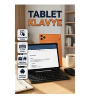 Klavyeli Android Tablet Dokunmatik Ekranlı Taşınabilir Tablet PC