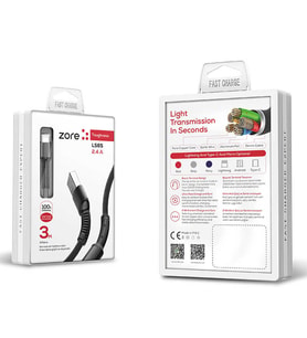 Zore LS65 Micro Usb Kablo (Siyah)