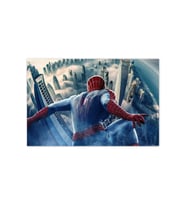 Ahşap Tablo Spiderman Örümcek Bakışı -25-35 Cm