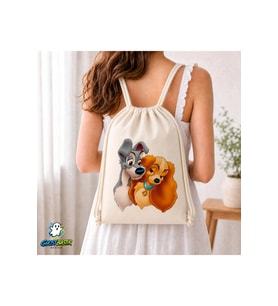 Lady ve Tramp Büzgülü Keten Çanta C170