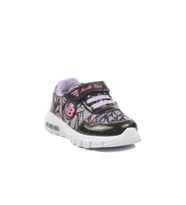 Siyah-Lila Kız Çocuk Spor Ayakkabı 336126 B