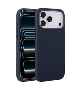 iPhone 17 Pro Kılıf M-Safe Şarj Özellikli Kumaş Tasarımlı Miami Sert PC Kılıf