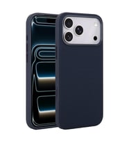 iPhone 17 Pro Kılıf M-Safe Şarj Özellikli Kumaş Tasarımlı Miami Sert PC Kılıf