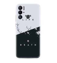 Tecno Pova Neo Kılıf Resimli Desenli Baskılı Silikon Life and Death 1339