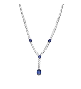 2.00 Karat Safir Pırlanta Gerdanlık