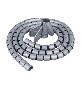 Powermaster PM-15942 22 Mm Gri 1 Metre Spiral Kablo Toplayıcı (Sabitleyici Parça)