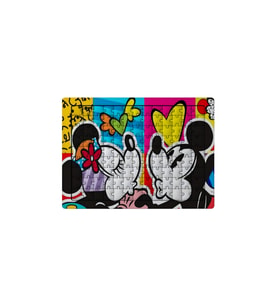 Ghostbastır Design Mickey Mouse 99 Parça Ayaklı Puzzle – Dekoratif Çocuk Yapbozu 085