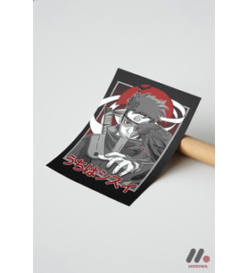 Naruto Shisui Uchiha Poster, Çerçevesiz Yüksek Kalite Duvar Afişi - Anime Severlere