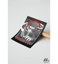 Naruto Shisui Uchiha Poster, Çerçevesiz Yüksek Kalite Duvar Afişi - Anime Severlere